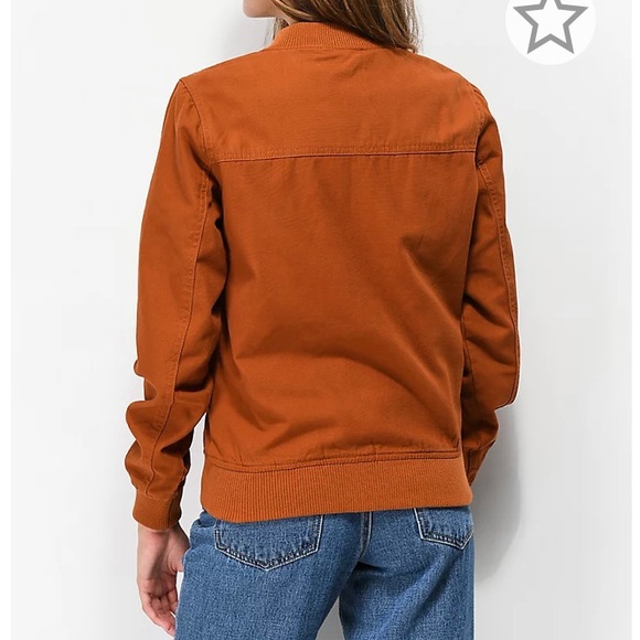 Empyre orange bomber jacket - Picture 3 of 7